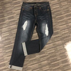 Dark wash jeans